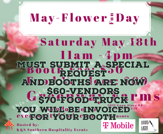 2024-May-Flower Fun Day-booth purchase by request only.
