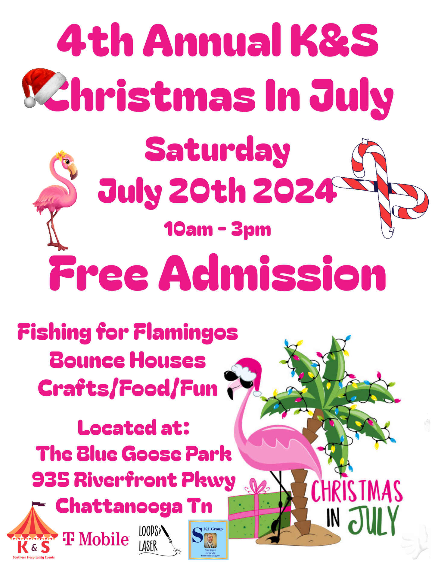 2024 Christmas in July-At Blue Goose Park-ON HOLD FOR NOW