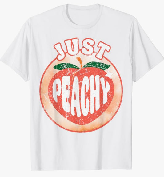 T-shirts for Fundraiser-Just Peachy